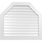 Ekena Millwork Octagonal Top Surface Mount PVC Gable Vent: Functional, w/ 3-1/2"W x 1"P Standard Frame, 42"W x 38"H GVPOT42X3801SF - alternate 1